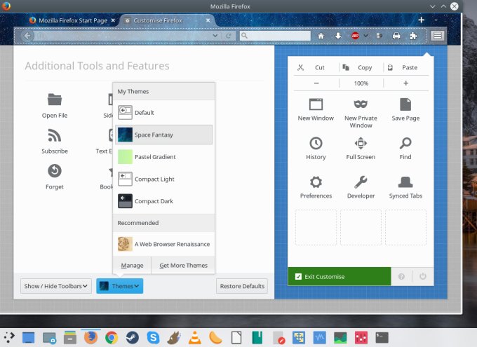 Customize and use themes