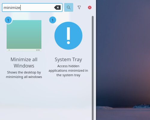 Minimize all windows