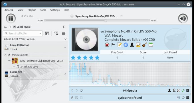 Amarok & Windows Phone