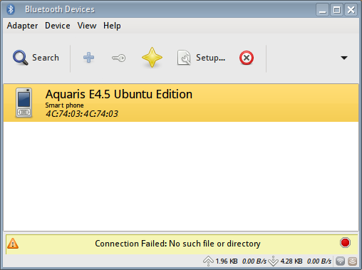 Bluetooth, did not work