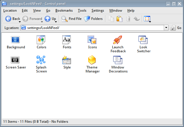 Control Panel, unlocked