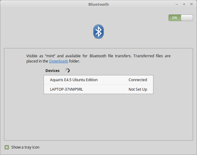 Bluetooth works
