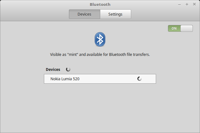 Bluetooth device scan