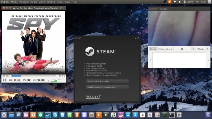 Nice desktop, apps 1