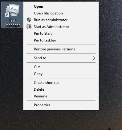 Start as, SuRun option