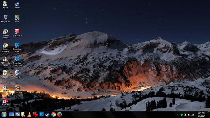 Windows 7 desktop