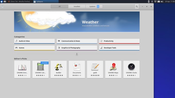 Gnome Software Center