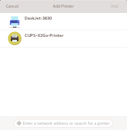 Wireless printer yes, Samba no