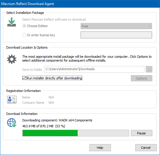 Downloading packages