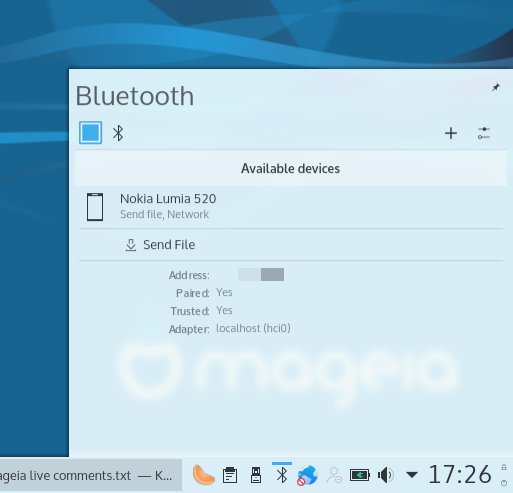 Bluetooth, connected