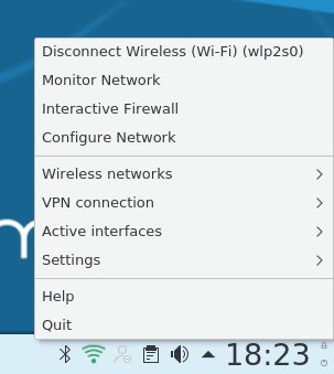 Wireless icon options