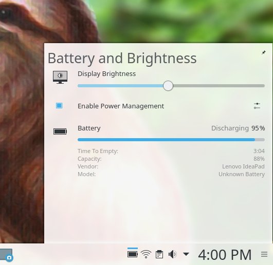 Battery life, new kernel