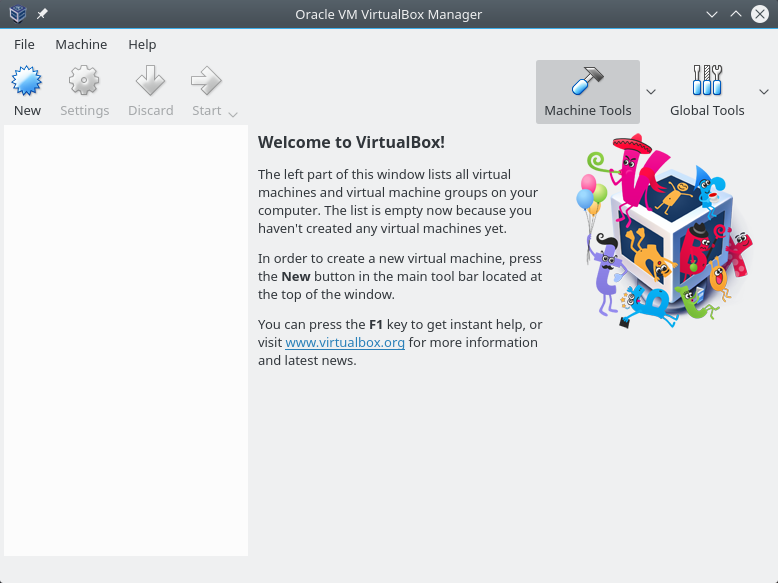 Linux, main interface