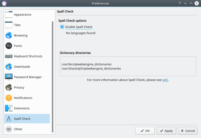 Spell check not found