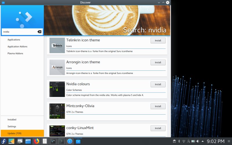 Still no Nvidia drivers in Discover