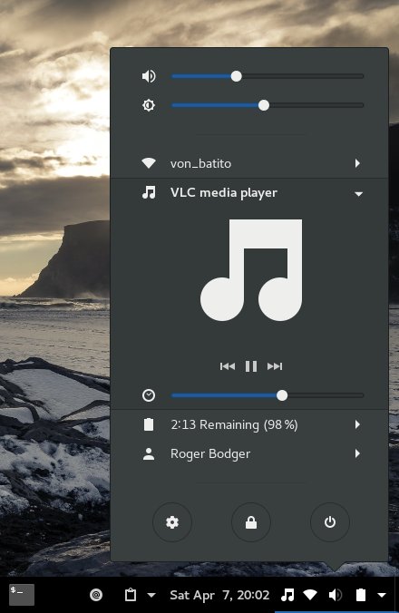 Media player Indicator