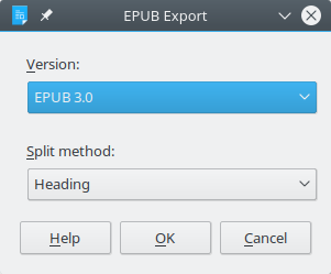 Export ePUB