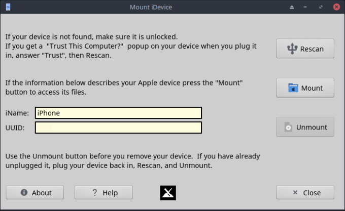 iDevice mounter