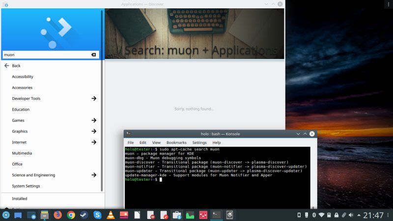 Bad search in Discovery