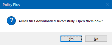 Templates downloaded
