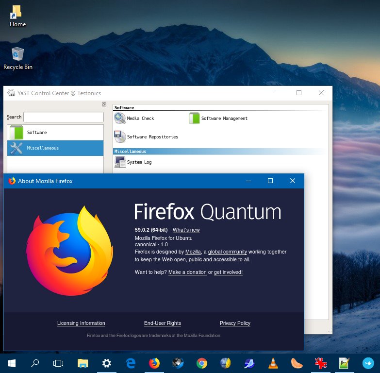 OpenSUSE & Ubuntu apps
