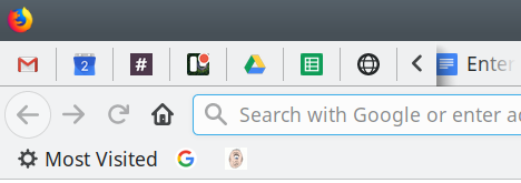 Pinned tabs, teaser