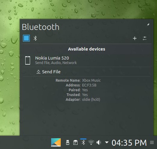 Send files to device