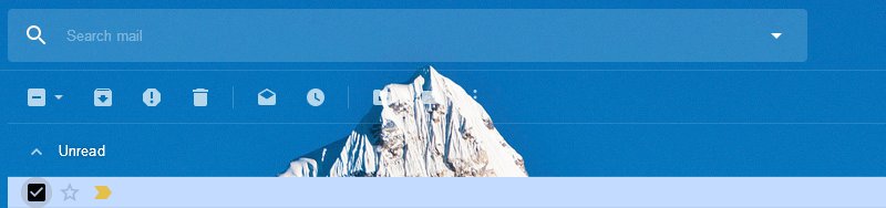New interface, buttons obscured