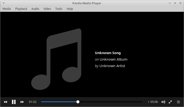 Music, no metadata from phone