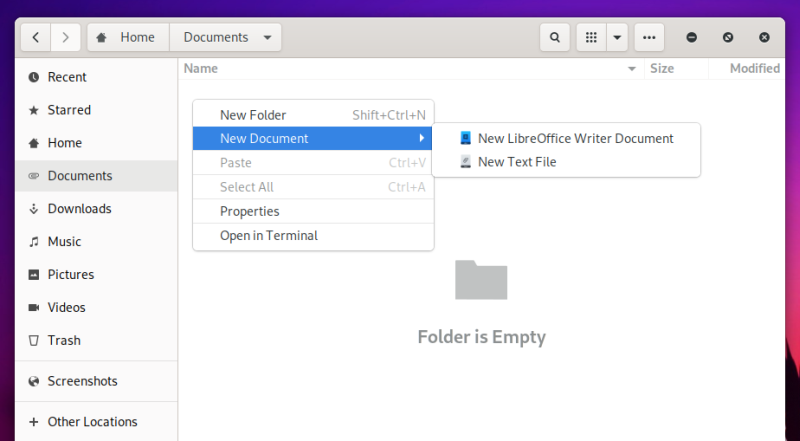 Right-click with new options