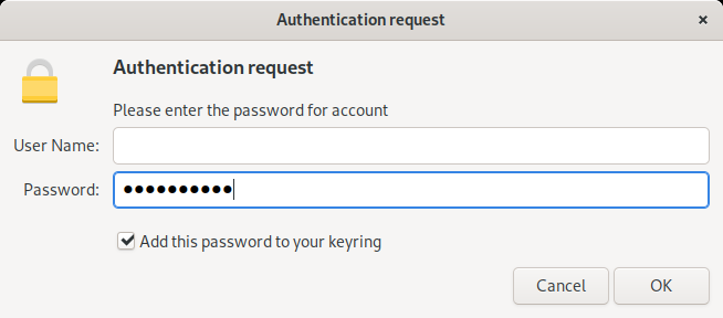 Authorization request nonsense