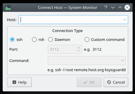 Connect host