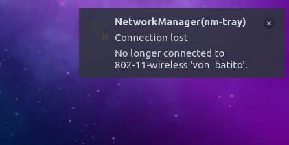 Network disconnected