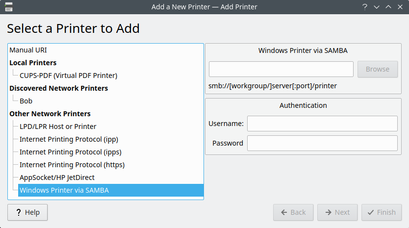 Samba browse disabled