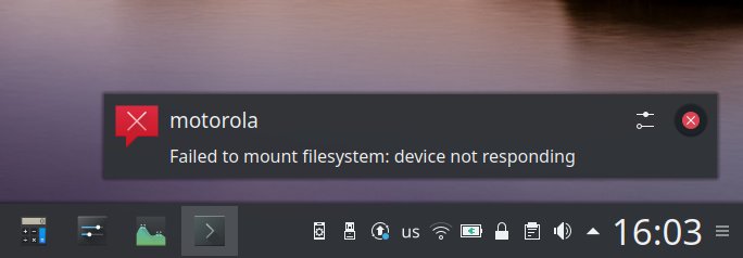 Phone not responding error