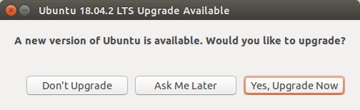 Prompt for a second upgrade