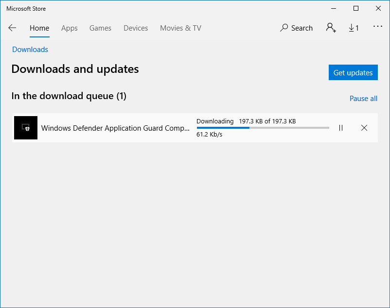 App Guard installing