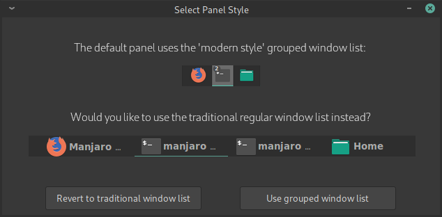 Panel style