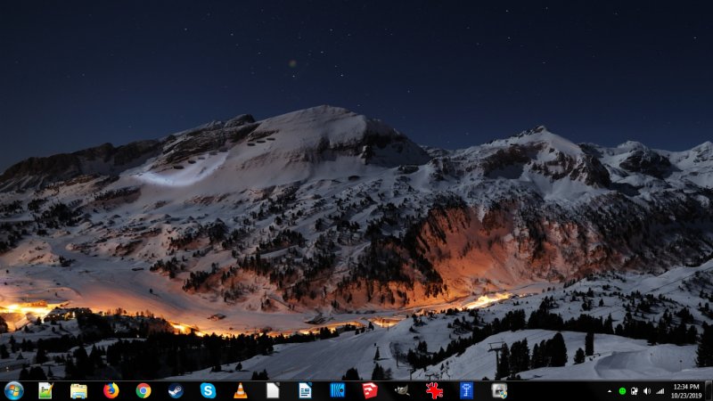 Windows 7 desktop