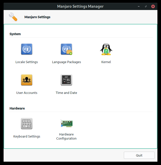 Settings Manager