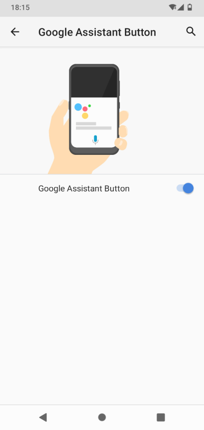 Assistant button