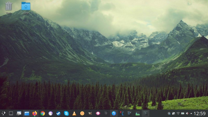 Desktop, looking nice