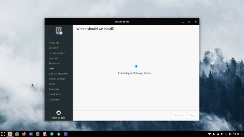 Local storage device examination bug