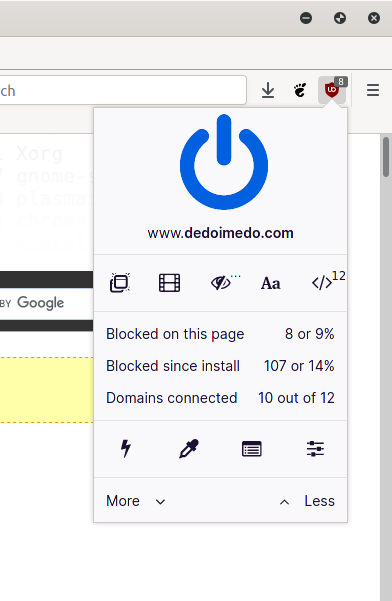 Main interface, new design
