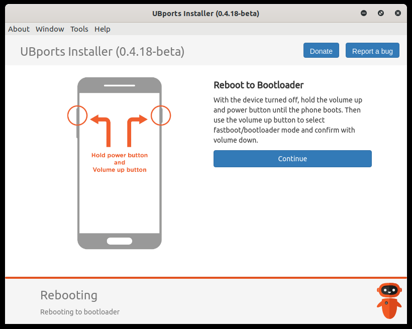 Bootloader instructions