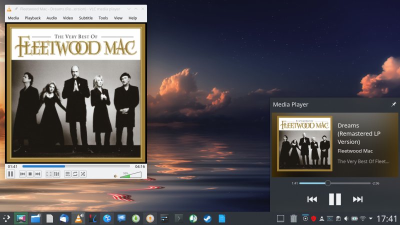 VLC playing songs fine