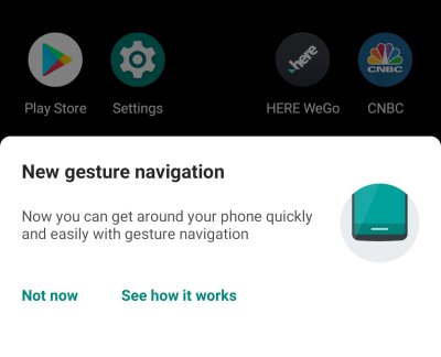 Gesture navigation