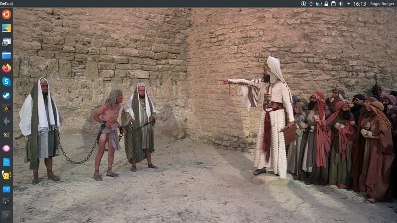 Desktop, before upgrade