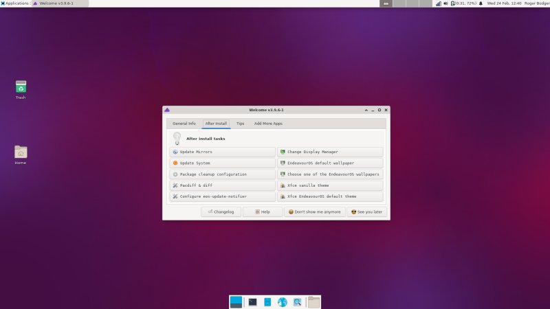 Vanilla Xfce