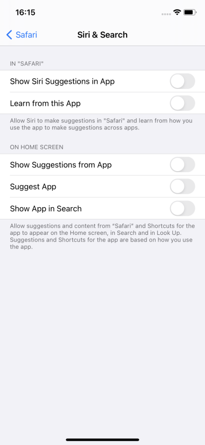 Settings preserved 2
